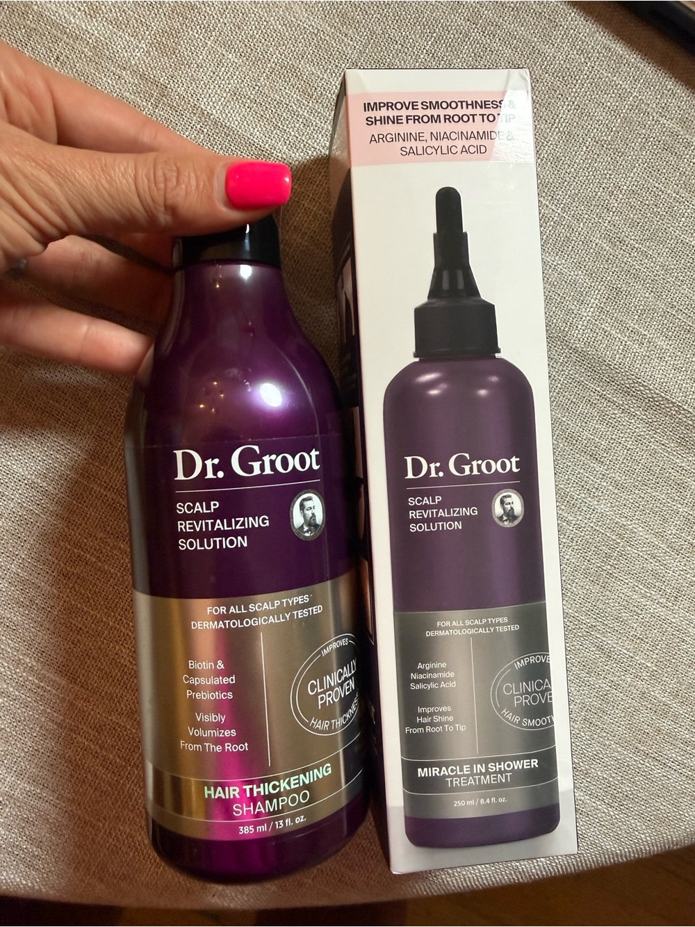 Scalp Revitalizing Solution Hair Thickening Shampoo - Purple